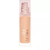 MAYBELLINE NEW YORK Lifter Plump & Glow posvetlitveni tekoči puder za naraven videz odtenek 114 30 ml