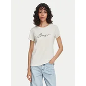 BOSS T-shirt C_Elove_5 50566827 Bež Slim Fit