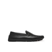 Calvin Klein Mokasini Driver Penny Embl Lth HM0HM02085 Črna
