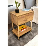 Hanah Home Nocni ormaric, Krem