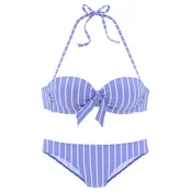 VIVANCE Bikini svetlo modra/bela