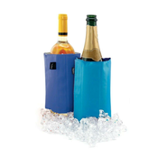 PULLTEX Hladilni obroč z gelom za steklenice Duo modra/plastika