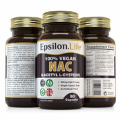 Epsilon Life NAC 600 mg kapsule, 90 kapsula