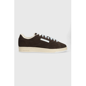 Tenisice od brušene kože Reebok Club C boja: smeda, HP6471-brown