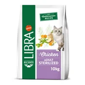 Libra Cat Adult Sterilized - piščanec 10 kg