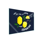shumee Steklena zaščitna plošča za štedilnik 70x52 Fruit