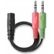 shumee Adapterski kabel mini vtičnica ZA slušalke