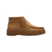 Clarks Chaussures Baskets montantes Torhill Moss cuir fauve Kostanjeva