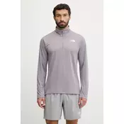THE NORTH FACE Funkcionalna majica  siva / bela
