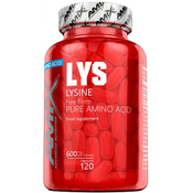 L-Lysine, 600 mg, 120 kapsula, Amix