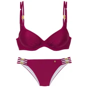 JETTE Bikini zlata/jagoda
