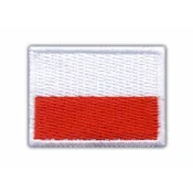 shumee Našitek zastave Poljske (ovratna zastava) - Magnetna podlaga - Vezen našitek/značka/emblem