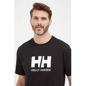 Majica kratkih rukava Helly Hansen HH LOGO T-SHIRT za muškarce, boja: bijela, s aplikacijom, 33979