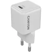 CANYON punjač CU20C GaN 20W 1xPD EU bijeli CNS-CUW20C
