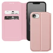 AVIZAR Preklopni etui za iPhone 17e z držalom za kartice in funkcijo stojala, Roza, (5000274122)