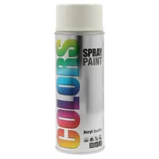 Akrilna barva v spreju RAL sijaj/mat COLORS 400ml Motip - RAL 1013 biserno bela