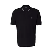 ARMANI EXCHANGE Majica črna / bela