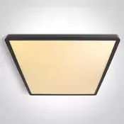 TANKA ČETVRTASTA CRNA LED PLAFONJERA 40W CCT UGR19 230V DM62020LU/B/V