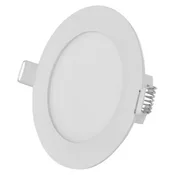 LED vgradna svetilka NEXXO, okrogla, bela, 7W, neutralna biela