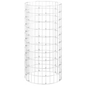 Vidaxl Vrtni kompostnik O50x100 cm pocinkano jeklo