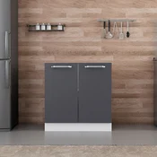 Hanah Home kuhinjski element Minar 4128, 80 cm, beli / antracit