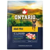 Hrana Ontario Adult Mini Chicken & Sweet Potatoes 2,25kg