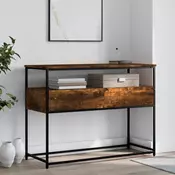 Konzolni stol boja hrasta 100x40x75 cm od konstruiranog drva