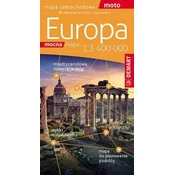Evropa 1:3 400.000. Plastificiran cestni zemljevid. Izdaja 2025/2026.