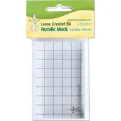 Leane Creatief Acrylic Block Silikonski štampiljke 1 kos