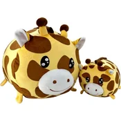 Magic Baby Žirafa - mamica z mladičkom - set plišastih igrač 20 in 40 cm