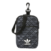 ADIDAS ORIGINALS Torba preko ramena Monogram Festival, siva / crna / bijela