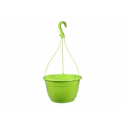 eoshop Cvetlični lonček BARVA HAD viseča plastika sijoče d25cm