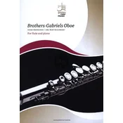 MORRICONE:BROTHERS GABRIELS OBOE FOR FLUTE AND PIANO