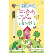 Wipe-clean Get Ready for School abc and 123