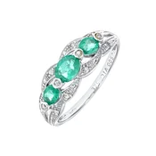 DIAMANT LETERNEL Prstan srebrna