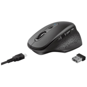 Trust Wireless Mouse Ozaa Charger - Black