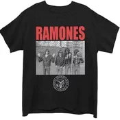 Ramones Majica Cage Photo Unisex Black S