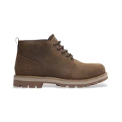 Timberland za moške. TB0A69TWEM61 Britton Road Mid usnjeni škornji chukka rjave barve (49), Rjava, Ravna stran, Čipke, Prilož