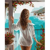 Rayher. Slikanje po številkah, Sea distance, 40x50 cm