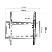 Xstand nosac za TV/ 32- 55/TILT/NAGIB 0°-10°/VESA do 400x400/težina do 40kg/2.5cm od zida/crn ( TILT 32-55 021311 )