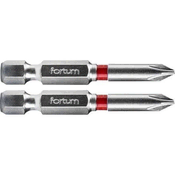KITO Križna konica 4741211 cross bit set of 2, PH 1x50mm, S2, FORTUM- , cross bit set of 2, PH 1x50mm, S2, FORTUM- , S2
