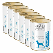 4Vets Natural Veterinary Exclusive SKIN SUPPORT 6x400 g