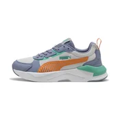 PUMA X-Ray 3 Sneakers Youth, Shoes, Feather Gray/Melon Glow/Gray Sky, 39