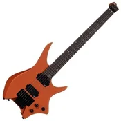 HILS Guitars HN5 NEXT Metallic Coral Orange Kitara headless