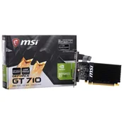 MSI VGA PCIe MSI GT 710 Graficka karta 2GD3H LP