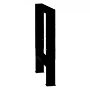 NOGA ZA MODULARNI DELOVNI PULT Art.990LA-BLACK Unior