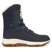 Jack Wolfskin Snežni škornji elegantni čevlji mornarsko modra 39.5 EU Everquest Snow High Texapore