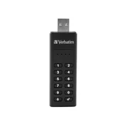 slomart Verbatim USB ključek 64GB Keypad Secure s šifriranjem AES 256 Bit
