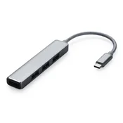 E-GREEN USB 3.1 tip C - HUB (3 port USB 3.0 + 1port fast ethernet