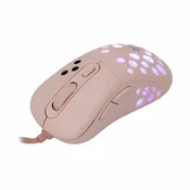 White Shark GM 5013 AZRAEL Gejming miš, 12800 DPI, Roze